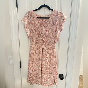 Pink Floral Dress